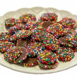 Custom Chocolates Chocolates - Milk, Dark & White Freckles - Milk Chocolate Jewels