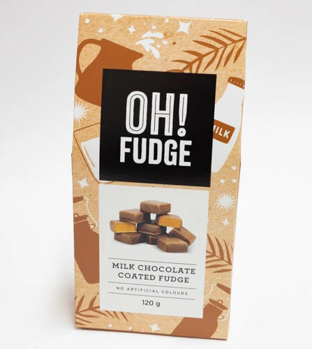 Lolliland Milk Chocolated Coated Caramel Fudge 150g FUDGE / Coconut Ice
