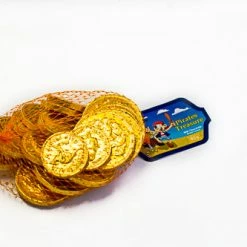Sorini Gold Coins In Mesh Bags CHILDREN'S Party Lollies