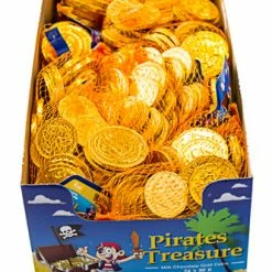 Sorini Gold Coins In Mesh Bags CHILDREN'S Party Lollies