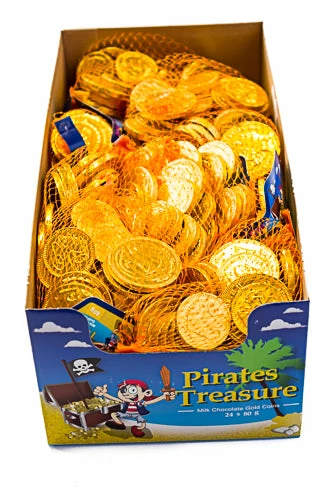 Sorini Gold Coins In Mesh Bags CHILDREN'S Party Lollies