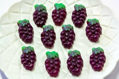 Mayceys Confectionery NZ SOUR Lollies Sour Grape Box Of 265 Pcs - Mayceys New Zealand
