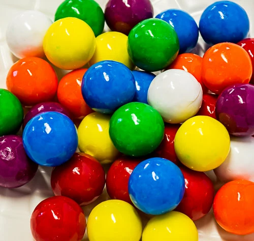 Zed Gumballs Assorted - Large 1kg Candy, LOLLIES & Confectionery
