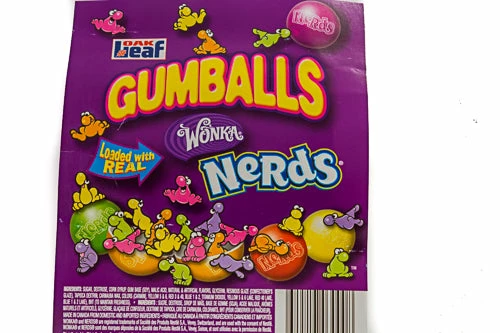 Concord Confectioners Gumballs Filled Nerds 370g Candy, LOLLIES & Confectionery