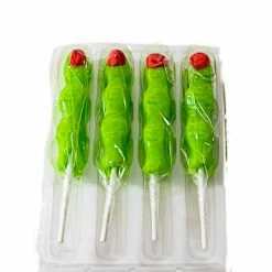 Lolliland Lollipops - Zombie Finger Pops Sour Apple - Halloween