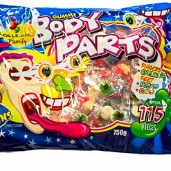 Lolliland Halloween - Body Parts (Gummy) 100 Pieces