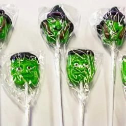 Lolliland Halloween Witch And Frankenstein Lollipops