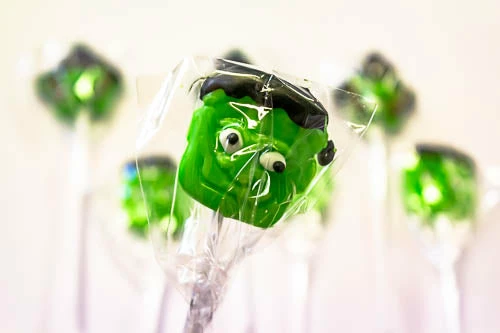 Lolliland Halloween Witch And Frankenstein Lollipops