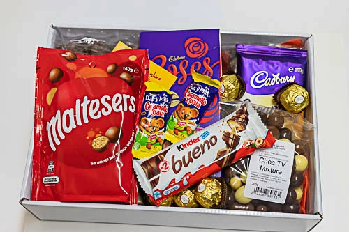 Sunshine Confectionery Outlet Hamper - Chocolate Indulgence Hampers