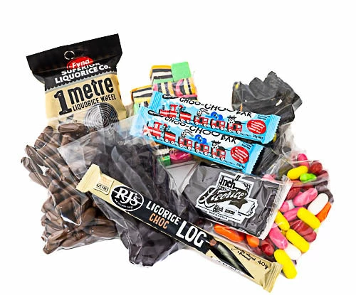 Sunshine Confectionery Outlet Hamper - Licorice Lovers Delight Hampers