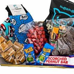 Sunshine Confectionery Hamper - Sweets, Chocs And Socks Hampers
