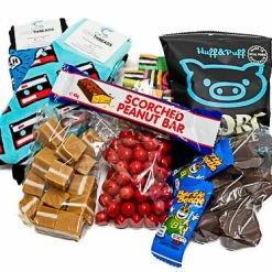 Sunshine Confectionery Hamper - Sweets, Chocs And Socks Hampers