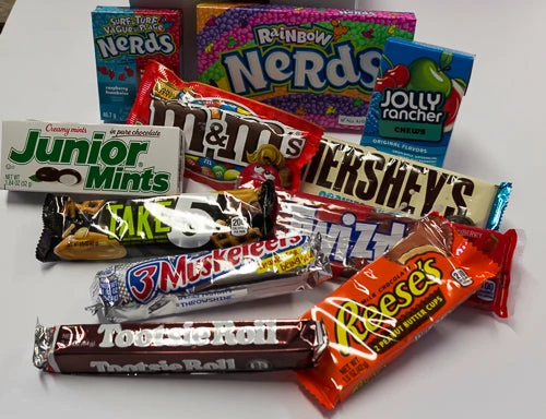 Sunshine Confectionery Outlet Hamper - American Candy Pie