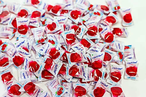Candy Brokers Hartbeat (Heartbeat) Strawberry Jumbo Candies Candy, LOLLIES & Confectionery