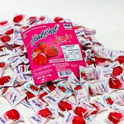 Candy Brokers Hartbeat (Heartbeat) Strawberry Jumbo Candies Bag