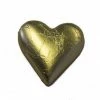 Paul's Confectionery Hearts - Milk Chocolate Hearts In Gold Foil 30g Chocolates - Milk, Dark & White