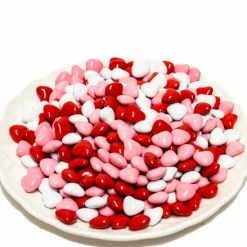 Lolliland Red, Pink And White Chocolate Hearts Candy Shell 1kg