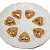Paul's Confectionery Chocolates - Milk, Dark & White Hearts - Milk Chocolate Hearts In Rose Gold Foil