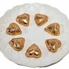 Paul's Confectionery Hearts - Milk Chocolate Hearts In Rose Gold Foil 1kg Chocolates - Milk, Dark & White