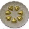 Paul's Confectionery Hearts - Milk Chocolate Hearts In Gold Foil 1kg