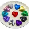 Chocolate Gems Hearts - Chocolate Hearts In Mixed Foil (5kg Bulk)