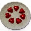 Chocolate Gems Wrapped Sweets - CORPORATE Events Hearts - Chocolate Hearts In Red Foil (5kg Bulk)