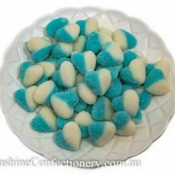 Lolliland SOUR Lollies Sour Blue Hearts 1kg