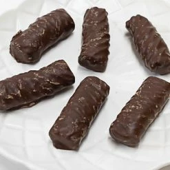 Ricci Licorice / Aniseed Black Licorice Short Twists Coated In Milk Chocolate