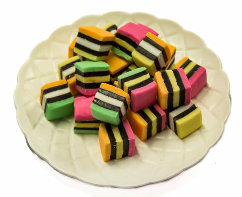 Prydes Confectionery Licorice Allsorts 5kg CARTON Prices - Bulk