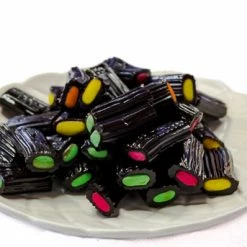 Fyna Confectionery Licorice Fruit Bites 1.1kg Licorice / Aniseed