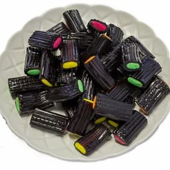 Fyna Confectionery Licorice Fruit Bites 1.1kg Licorice / Aniseed