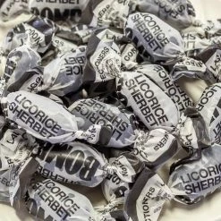 Lagoon Confectioners Licorice / Aniseed Licorice Sherbet Bombs