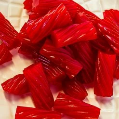 Ricci Red Licorice Short Twists 400g Jelly Lollies & Gummy Lollies