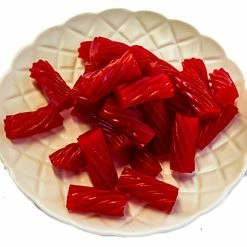 Ricci Red Licorice Short Twists 400g Jelly Lollies & Gummy Lollies