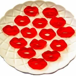 Bulk Chocolate & Lollies Red Gummi Lips - Trolli 2kg