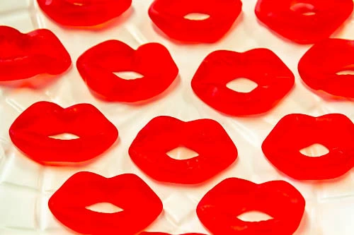Lolliland Red Gummy Lips 1kg Jelly Lollies & Gummy Lollies