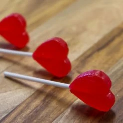 CTC Lollipops - Mini Hearts Lollypops 200 Pops