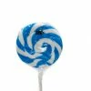 Lolliland Lollipop Flat - Blue Swirl 85g Lollipops