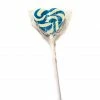 Lolliland Lollipops - Blue N White Mini Heart Lollipop 24pc