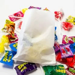 Sunshine Confectionery Outlet Lolly Bags White Paper Old Aussie Favourites & Classic Retro Lollies