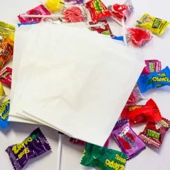 Sunshine Confectionery Outlet Lolly Bags White Paper Old Aussie Favourites & Classic Retro Lollies