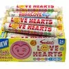Bulk Chocolate & Lollies Love Hearts Giant Roll By Swizzels