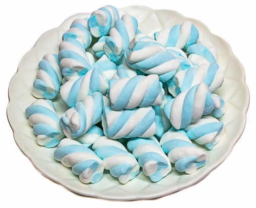 Lolliland GLUTEN Free Lollies Blue Marshmallow Twists 400g
