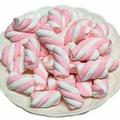 Lolliland GLUTEN Free Lollies Pink Marshmallow Twists 400g