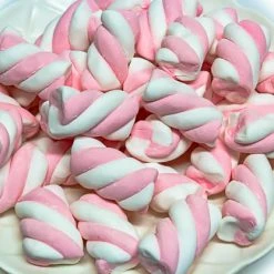 Lolliland GLUTEN Free Lollies Pink Marshmallow Twists 400g