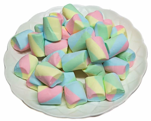 Lolliland Rainbow Marshmallow Twists 400g GLUTEN Free Lollies