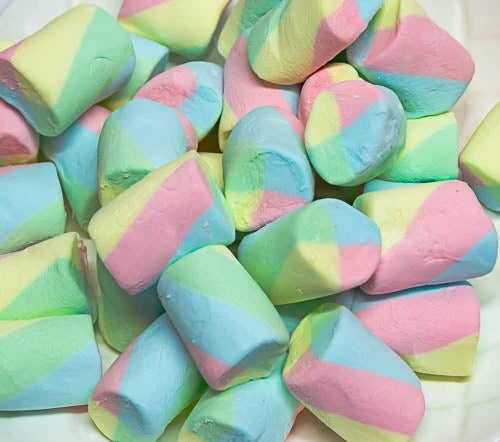 Lolliland Rainbow Marshmallow Twists 400g GLUTEN Free Lollies