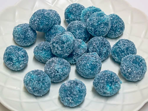 Barnetts UK SOUR Lollies Mega Sour Blue Raspberry