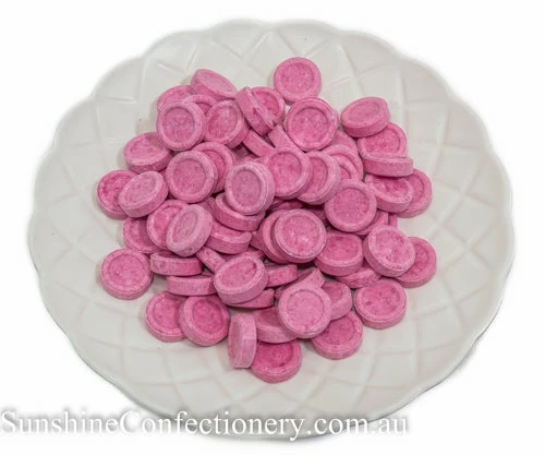 Dollar Sweets Candy, LOLLIES & Confectionery Musk Discs 300g
