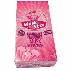 Fyna Confectionery Bulk Chocolate & Lollies Musk Sticks Box